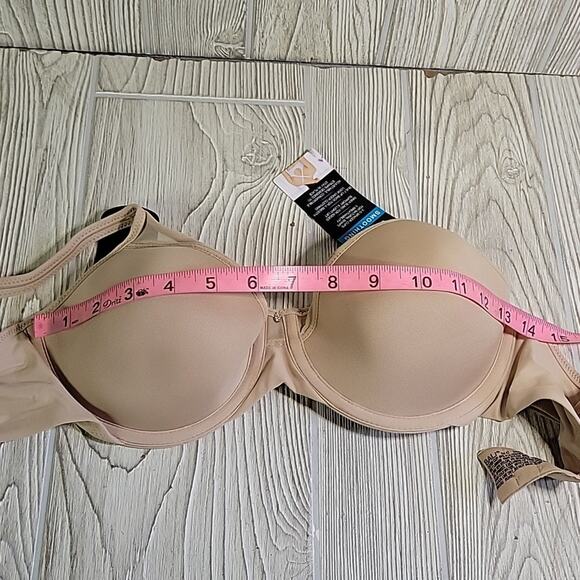 Bali Smoothing Nude Convertible Straps Bra Womens Size 34C NWT - Picture 6 of 9